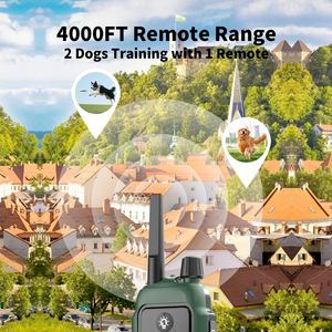 <span class=keywords><strong>Collar</strong></span> de entrenamiento de choque remoto para mascotas 2025, vibración humana + carga rápida IP67 para razas obstinadas, luz nocturna - Product Image 3