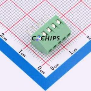 C254128V-5P0G36 Screw Terminal Block Through hole Component (THT),P=2.54mm Connector 1x5P 2.54mm 5P 1 - Product Image 1