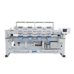 Máquina Bordadora Industrial Computarizada Automática de Cuatro Cabezas y 12 Agujas DT 1204 con Motor - Product Image 1