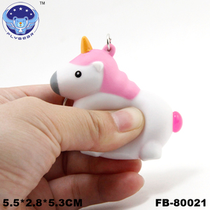 Porte-clés <span class=keywords><strong>licorne</strong></span> anti-stress pour enfants, jolis bijoux, anti-stress, doux et coloré, tendance 2020 - Product Image 6