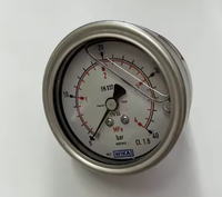 Manómetro Diferencial con Microinterruptor WIKA DPG40, 220V, Componentes Centrales para PLC