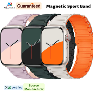 Correa de Silicona con Cierre Magnético para Relojes <span class=keywords><strong>Apple</strong></span> <span class=keywords><strong>Watch</strong></span> Series 11 y 10 de 42mm y 46mm, Correa para IWatch Ultra de 49mm - Product Image 1