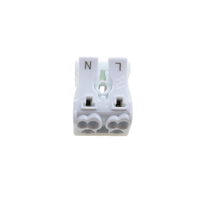 Bloc de jonction rapide à 2 voies 24A 450V T110 haute température pour armoire de commande industrielle