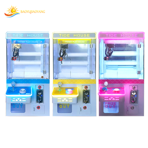 Fabricant vente directe pas cher monnayeur mini bureau griffe grue jeu <span class=keywords><strong>arcade</strong></span> distributeur automatique fer jouets avec 1 an de garantie - Product Image 1
