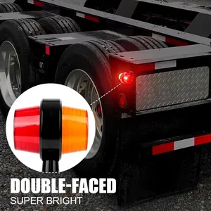 Đèn <span class=keywords><strong>LED</strong></span> xe tải hai mặt 12V 24V mới, đèn hậu, đèn báo rẽ, đèn chiếu sáng thân xe, nguồn sáng COB để độ lại - Product Image 4