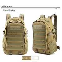 Sac à dos tactique unisexe imperméable avec fermeture éclair, idéal pour le sport transfrontalier, doublure en polyester, randonnée en montagne, 20-36L, vente en gros