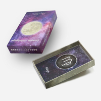 Cartes de Tarot Oracle Personnalisées OEM de Haute Qualité avec Impression, Échantillon Gratuit, Boîte Couvercle et Base, Guide Inclus, Vente en Gros, Offre Spéciale