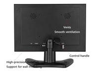 Support mural de bureau HD 10 10.1 pouces moniteur de test CCTV écran LED TFT IPS panneau moniteur d'ordinateur industriel à cadre ouvert avec BNC VA