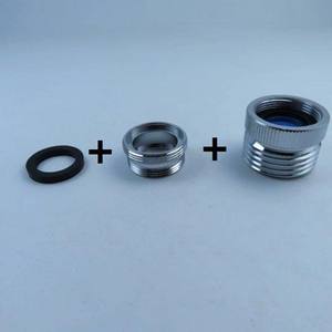 Ensemble d'adaptateurs <span class=keywords><strong>de</strong></span> tuyau <span class=keywords><strong>de</strong></span> robinet adaptateur <span class=keywords><strong>de</strong></span> tuyau d'arrosage avec aérateur filetage 3/4 "GHT pour cuisine et <span class=keywords><strong>salle</strong></span> <span class=keywords><strong>de</strong></span> <span class=keywords><strong>bain</strong></span>, fixation <span class=keywords><strong>de</strong></span> tuyau à l'évier - Product Image 4