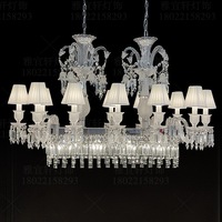 Lustre de plafond rectangulaire moderne Zenith Premier pour la maison, le bureau, style français, installation professionnelle, luminaires suspendus