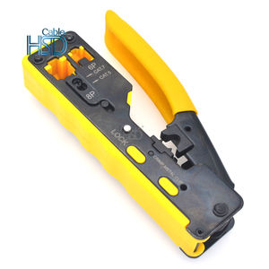 Outil de sertissage EZ Pass Through de haute qualité EXW, <span class=keywords><strong>pince</strong></span> réseau <span class=keywords><strong>RJ45</strong></span> Cat6 8p8c, dénudeur de câbles multifonction, <span class=keywords><strong>prix</strong></span> - Product Image 1