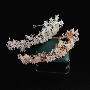 2025 estate semplice generoso principessa corona placcato oro lega elettrolitica con strass di cristallo per il matrimonio o il compleanno - Product Image 2