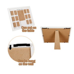 Khung ảnh năm đầu tiên của bé sơ sinh Khung gỗ lưu niệm cho bé 12 tháng cho món quà sinh nhật của mẹ Giáng sinh đầu tiên được Cá nhân hóa - Product Image 4