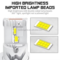 Kaidengzhe LED-Autoscheinwerfer H4 12V 60W 6000K Quarzglas IP67 Wasserdicht Plug-and-Play Hohe Qualität Lange Lebensdauer Auto