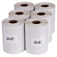 Étiquettes d'expédition thermiques auto-adhésives imperméables de haute qualité pour imprimante, format 4x6, pour usage express