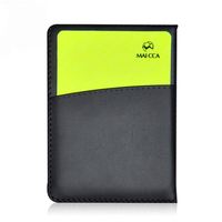 Juego de Tarjetas de Árbitro de Fútbol MAXFREE INDUSTRIAL - Tarjetas Rojas y Amarillas Oficiales para Árbitros, Entrenadores, Entrenamiento y Uso en Exteriores
