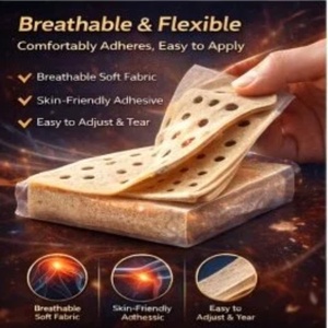 Kräuter-Schmerzlinderungspflaster für Muskel- und Gelenkpflege, Natürliches Gesundheitspflaster zur Äußeren Anwendung für Täglichen Körperkomfort - Product Image 5