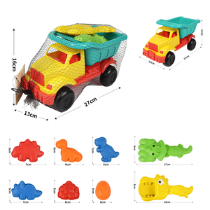 Juego <span class=keywords><strong>de</strong></span> simulación <span class=keywords><strong>de</strong></span> <span class=keywords><strong>arena</strong></span> <span class=keywords><strong>de</strong></span> plástico para niños, 9 piezas, <span class=keywords><strong>serie</strong></span> <span class=keywords><strong>de</strong></span> camiones, juguetes <span class=keywords><strong>de</strong></span> fiesta en <span class=keywords><strong>la</strong></span> playa para verano al aire libre - Product Image 4
