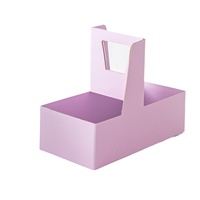 Plateau cadeau de Noël écologique et portable en carton ondulé pour desserts, biscuits, bonbons et articles faits main pour les fêtes