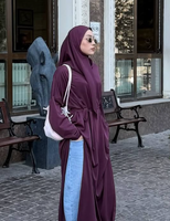 Nouvelle Abaya longue pour femme, style Victoria, grande taille, mode de luxe, effet martelé, élégante et fluide