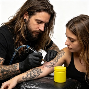 Crema para Tatuajes Económica de 10g, 30g y 500g para Pequeños Estudios y Salones Locales, Envío Internacional Gratuito - Product Image 1