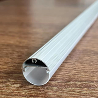 Prix d'usine T8 4 pieds, boîtier de tube LED en plastique extrudé découpable, éclairage linéaire moderne pour intérieur, haute efficacité, certifié RoHS