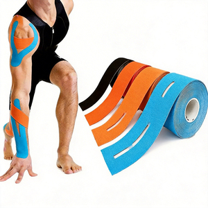 شريط رياضي مرن مقاوم للماء من Xingda بشعار مخصص، شريط كينيسيولوجي للعضلات عالي المرونة يستخدم لمرة واحدة - Product Image 1