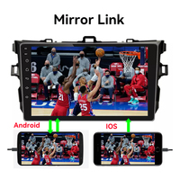Radio Estéreo para coche, reproductor Multimedia con Android, 9 pulgadas, 2 Din, DVD, altavoces, para Toyota Corolla E140/150, 2007, 2008, 2009, 2010, 2011, 2012, 2013