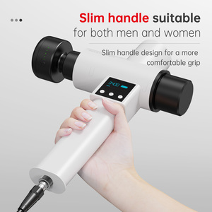 Pistola de Masaje Profesional de 16 mm de Amplitud con Enchufe, Pistola de Percusión Deportiva, Vibración Profunda de Tejidos, Masajeador Muscular Corporal - Product Image 1