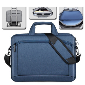<strong>Custom</strong> Logo 13 14 15.6 Inch Business Polyester Laptop <strong>Case</strong> Waterproof <strong>Computer</strong> Messenger Notebook Sleeve Bag With Gift Bag - Product Image 5