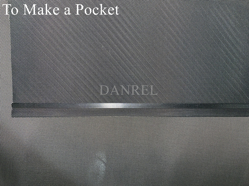 Rolling Blinds Zipper Welding and Pocket Folding PVC Fabric Seam Sealer Thermal Impulse Sealing Machine