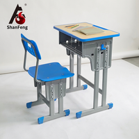 Fournisseurs de mobilier scolaire moderne, chaises et tables en bois, ensemble de bureaux d'école à hauteur réglable pour les élèves