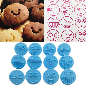 Juego <span class=keywords><strong>de</strong></span> 12 Cortadores <span class=keywords><strong>de</strong></span> <span class=keywords><strong>Galletas</strong></span>, Moldes para Fondant y <span class=keywords><strong>Galletas</strong></span>, Molde <span class=keywords><strong>de</strong></span> Plástico con <span class=keywords><strong>Caras</strong></span> Sonrientes, Molde para Relieve, <span class=keywords><strong>Galletas</strong></span> Navideñas - Product Image 5