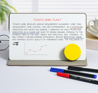 Tableau blanc effaçable à sec magnétique portable et pliable avec support, couverture en PET, haute simulation, moderne, pour la maison, le bureau, l'étude des enfants, le bureau d'écriture