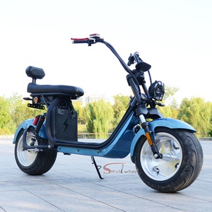 Scooter elétrico adulto 1500w scooter elétrico 60v 12ah bateria para adulto kick scooter 45km COC citycoco moto - Product Image 5