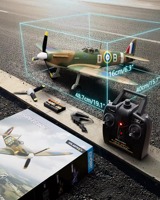 VOLANTEXRC Spitfire, avion de chasse télécommandé à aile fixe, trois canaux, haute endurance, en EPP, jouet d'extérieur durable
