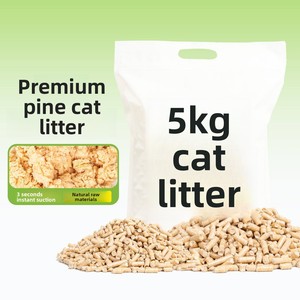 <span class=keywords><strong>Lettiera</strong></span> per Gatti in <span class=keywords><strong>Pellet</strong></span> di Pino Puro Biodegradabile, Ecologica, Agglomerante Rapida, a Basso Contenuto di Polvere, con Controllo Odori, per Gatti, <span class=keywords><strong>Conigli</strong></span> e Criceti - Product Image 2