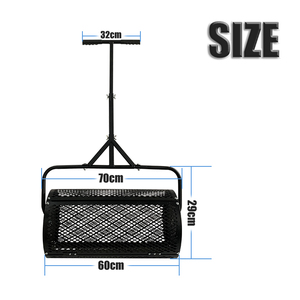 JH-Mech Lit <span class=keywords><strong>de</strong></span> <span class=keywords><strong>jardin</strong></span> surélevé sur roues Facile à assembler Grand lit carré en métal pour plantes d'extérieur - Product Image 2