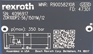 Plc R900582108 <strong>Ducing</strong> Zdr10dp2-56/15wbr0ym/12 for Warranty Product - Product Image 2