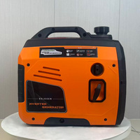Générateur d'essence silencieux numérique portable, monophasé 110V 60Hz 3600 tr/min, démarrage par lanceur, insonorisé, vente en gros