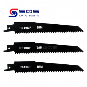 SQS accessoires de scie alternative électrique de haute qualité R610DF lame de scie <span class=keywords><strong>sabre</strong></span> de démolition de 6 pouces lourde pour bois avec métal - Product Image 3
