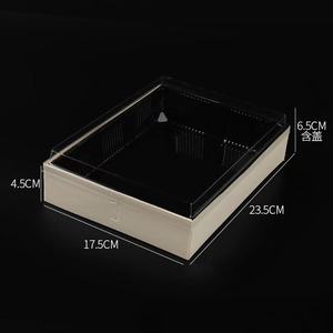<span class=keywords><strong>Caja</strong></span> <span class=keywords><strong>de</strong></span> Sushi Personalizada Desechable Elegante <span class=keywords><strong>de</strong></span> <span class=keywords><strong>Madera</strong></span> para Llevar con <span class=keywords><strong>Tapa</strong></span> Transparente e Inserto - Product Image 6
