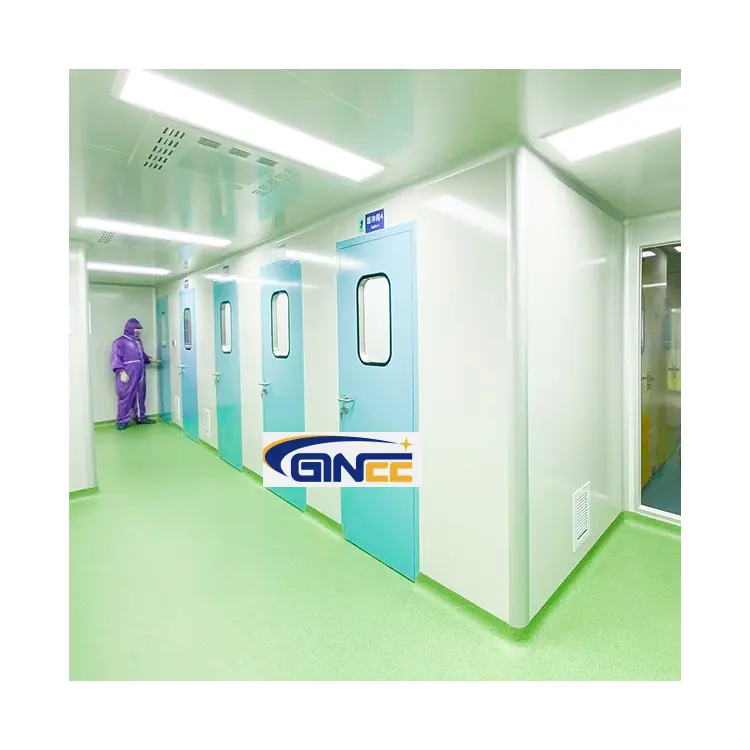 Ginee Medical Purification Doors for hospital Stainless Steel CT room door Swing Door For Hospital