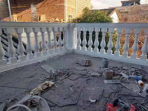 Moldes para Barandillas de Balaustrada de Hormigón Decorativas para Exteriores, Barandillas y Balaustradas de ABS/Plástico para Diseño de Productos de Cercas - Product Image 5