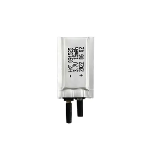 Baterai Lithium Polymer Ultra Tipis 3.7V 15mAh Isi Ulang 091525 Kartu Pintar RFID Tag Perangkat Elektronik yang Dapat Dipakai Proyek Elektronik - Product Image 2