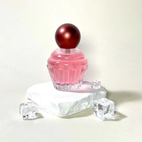 Conteneur de parfum en verre OEM & ODM, logo personnalisé imprimé UV, revêtement de couleur varié pour les marques de parfums