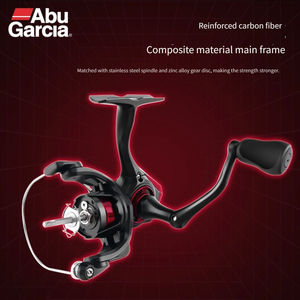 รอกสปินนิ่ง <span class=keywords><strong>ABU</strong></span> GARCIA - ความเร็วสูง อัตราทดเกียร์ 5.2:1 ลูกปืน 6 ตัว ตัวเรือนโลหะ สำหรับตกปลาทะเล ชายหาด ตีไกล และใช้กับคันเบ็ดทะเล - Product Image 5