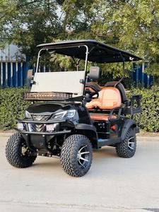 Voiturette de golf électrique tout-terrain surélevée à 4 places, stable et confortable, fabriquée en usine - Product Image 6