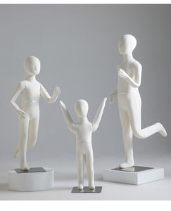 หุ่นโฟมสำหรับเด็กทำจากผ้านุ่มยืดหยุ่นได้สำหรับจัดแสดงเสื้อผ้า - Product Image 6