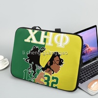 Sac pour ordinateur portable personnalisé de haute qualité CEP Chi Eta Phi, sac pour ordinateur portable portable multi-tailles sur le thème de la sororité, fournitures de bureau